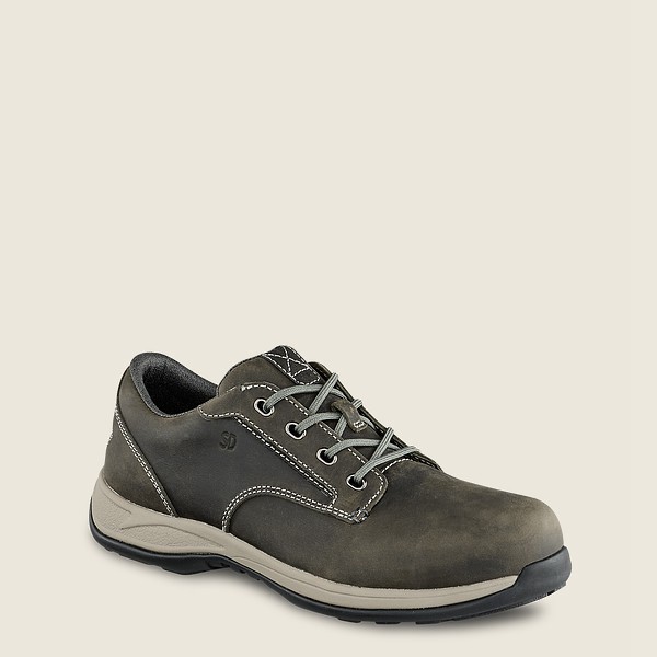 Red Wing Oxford Mujer Grises Oscuro - Comfortpro - Safety Toe - 395-JZBINO